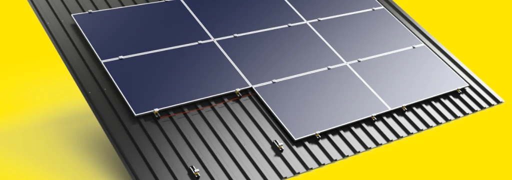 Sunbeam Luna Steel Landscape Yellow 1